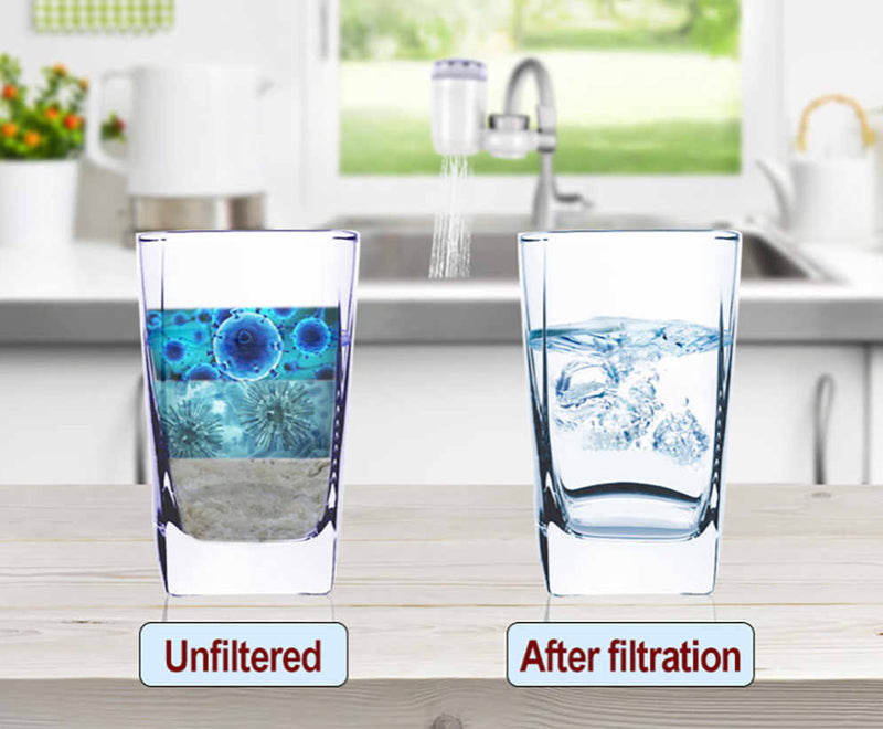 Unfiltered Water Vs. Filtered Water