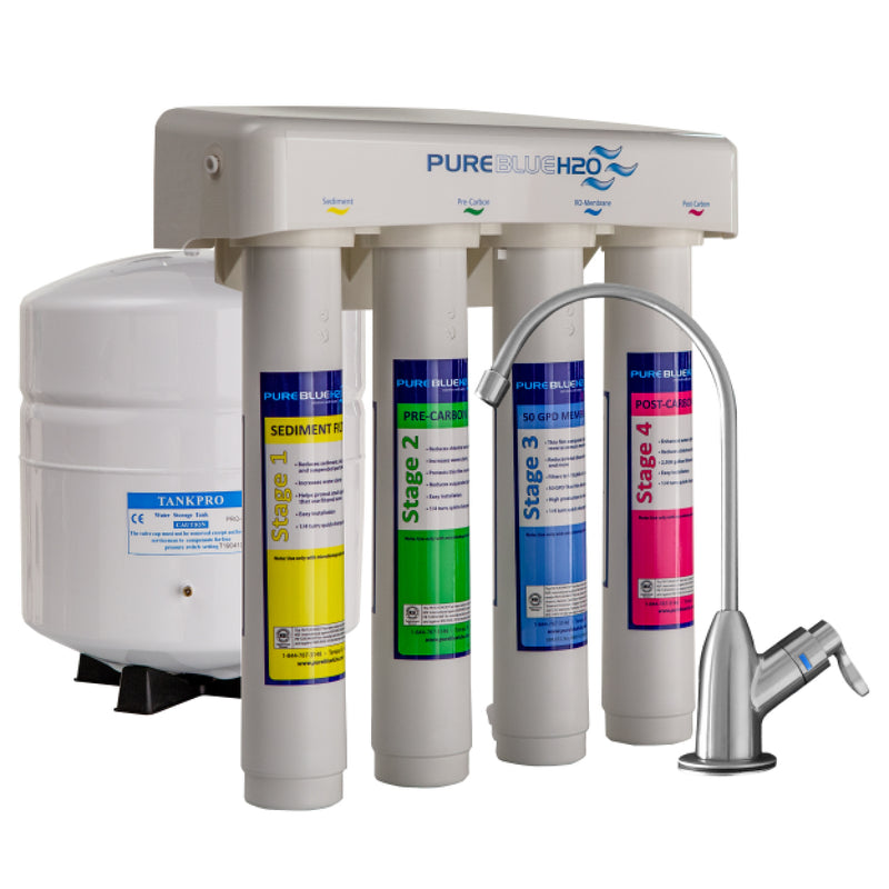 PureBlue H2O 4 Stage Reverse Osmosis System,