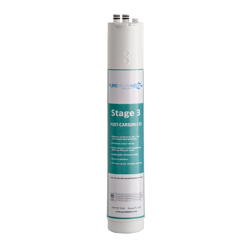 3-Stage 1:1 Reverse Osmosis Annual Three-Pack Replacement Filters