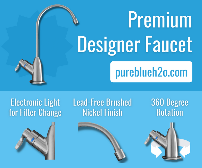 4-Stage Reverse Osmosis Water Filtration System
