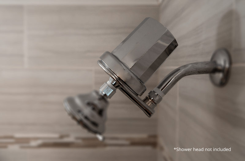 Inline Shower Filter System (Shower head not included)